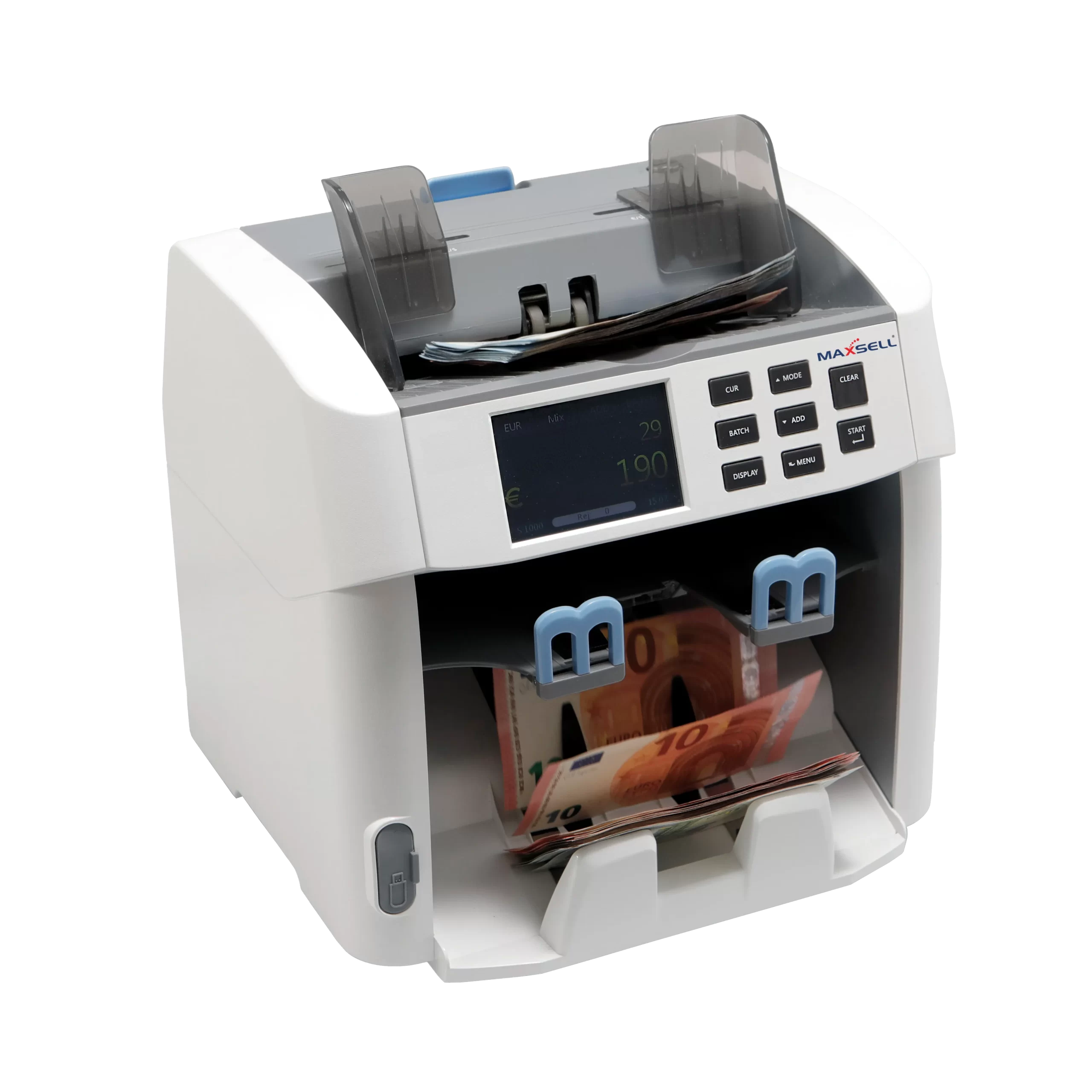 Matrix 8060 – 2 Pocket Currency Sorting Machine with Counterfeit Detection - Image 2